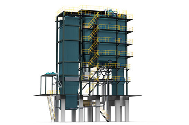 SHX循環(huán)流化床熱水鍋爐圖片